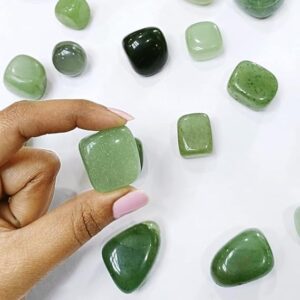 Green Aventurine Natural Single Tumble Stone Polished Gemstone Home Decorative Table Vastu Correction Reiki Healing 1 Pc