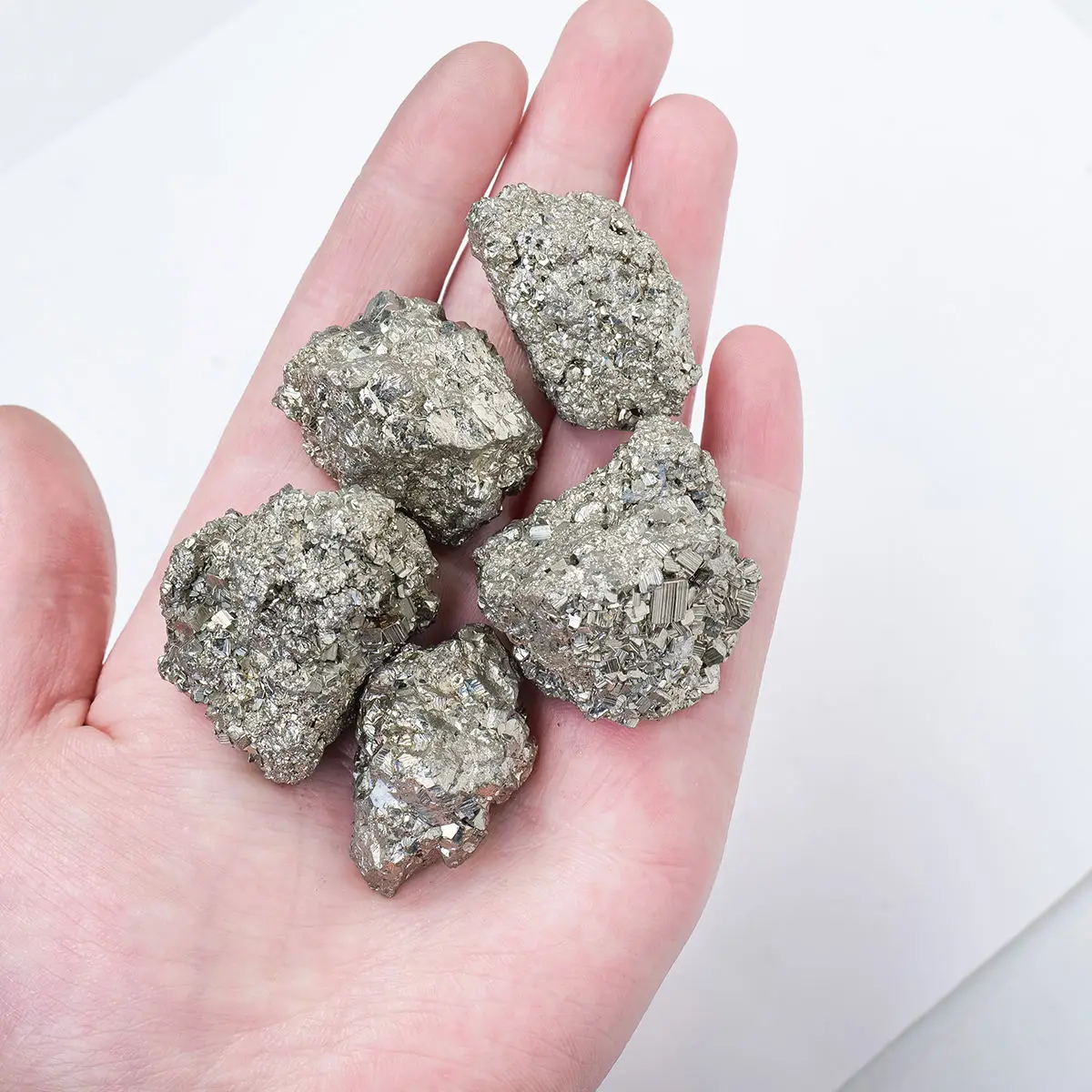 Natural Pyrite Raw Cluster 1 to 1.5inch