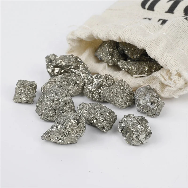 Natural Pyrite Raw Cluster 1 to 1.5inch - Image 7