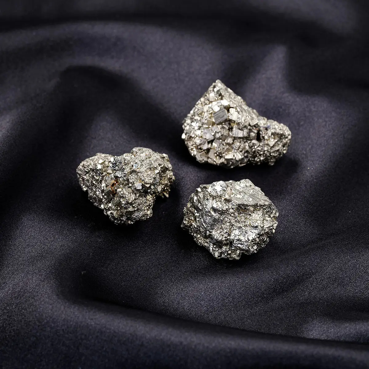 Natural Pyrite Raw Cluster 1 to 1.5inch - Image 5