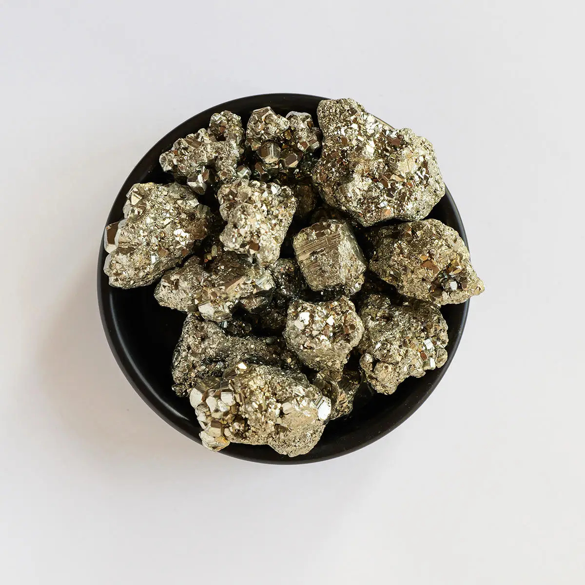 Natural Pyrite Raw Cluster 1 to 1.5inch - Image 8