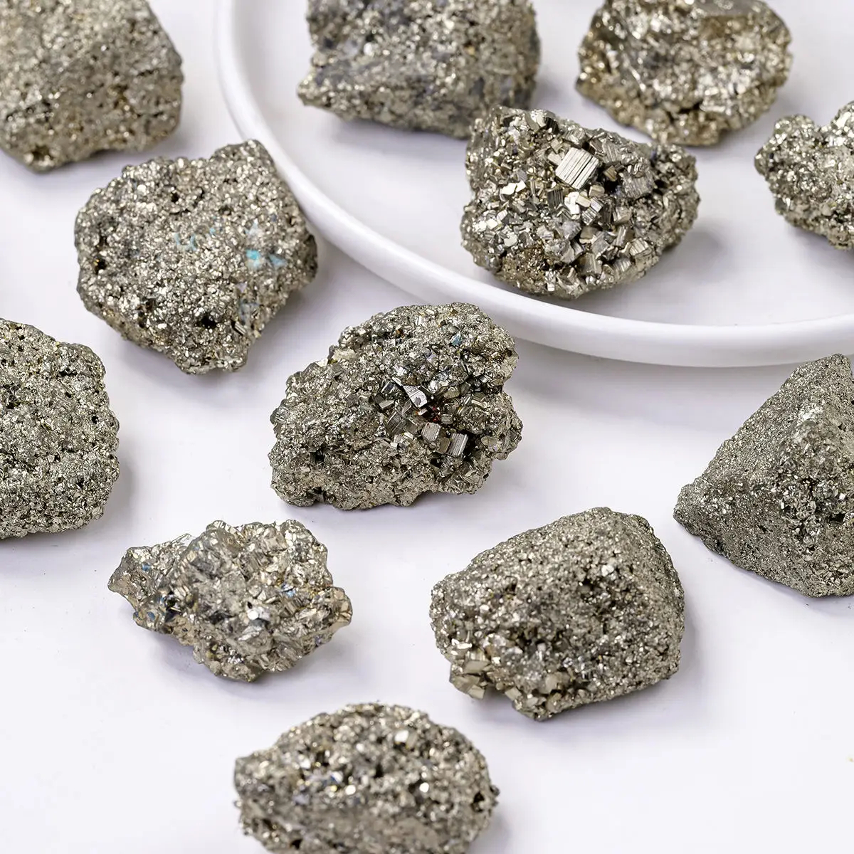 Natural Pyrite Raw Cluster 1 to 1.5inch - Image 6