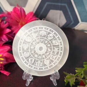 natural selenite crystal charging plate | best crystal store near |