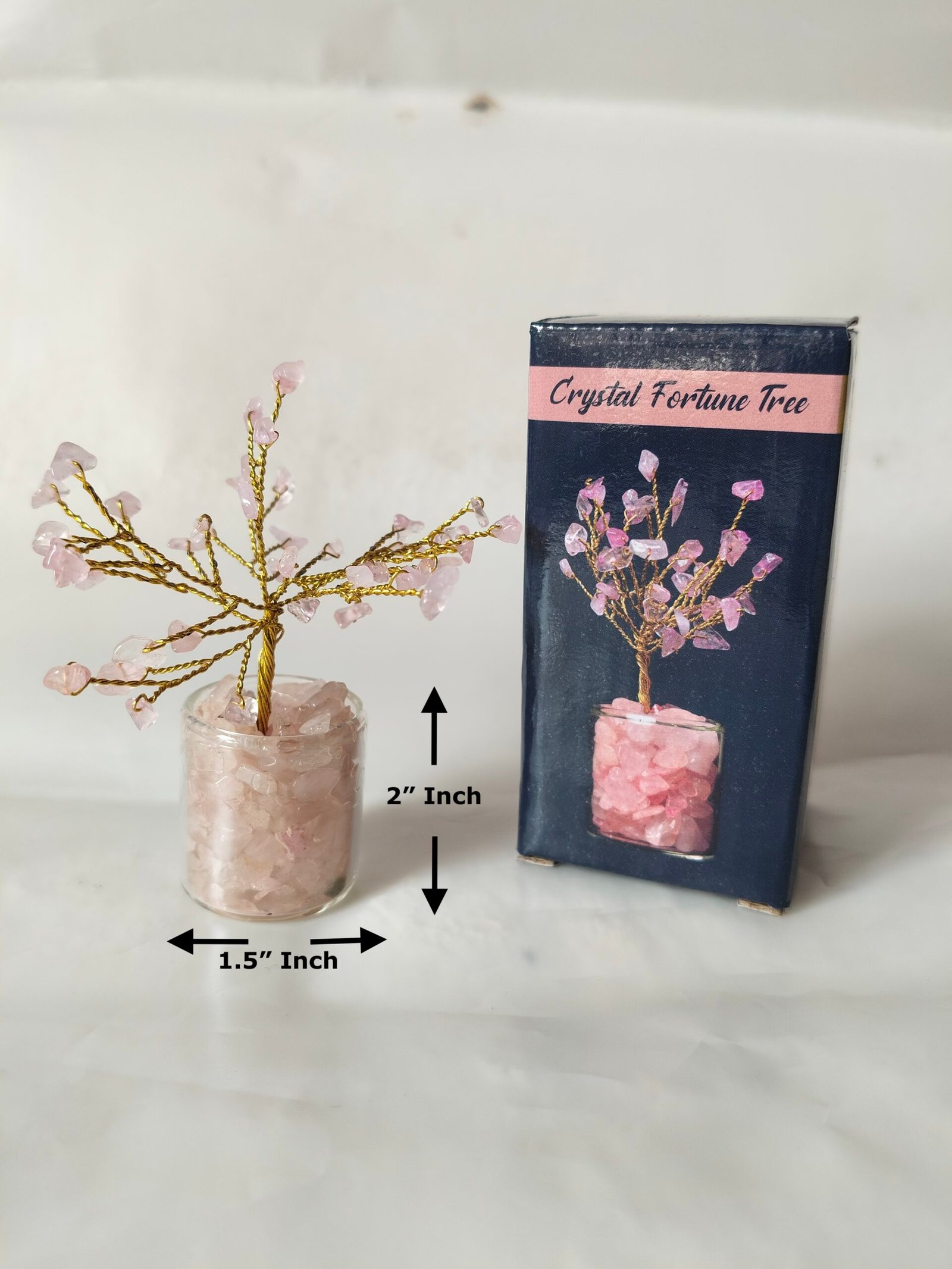 rose quartz crystal tree | best crystal collection store