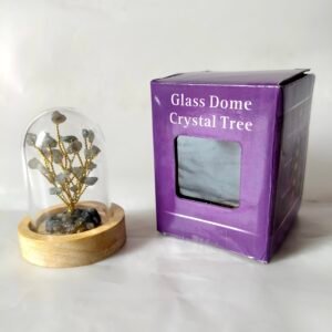 labradorite | natural healing crystal | natural healing crystal glass dome