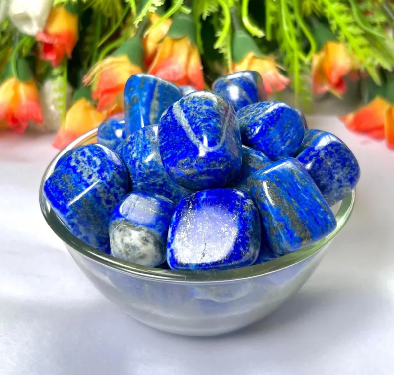 Lapis Lazuli Tumble Stone | Natural Lapis Lazuli Stones for Vastu Correction 1pc - Image 2