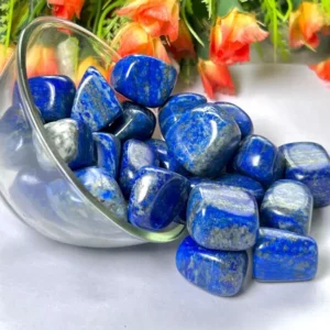 Natural Lapis Lazuli polished tumble stone | lapis lazuli stone | healing crystal store